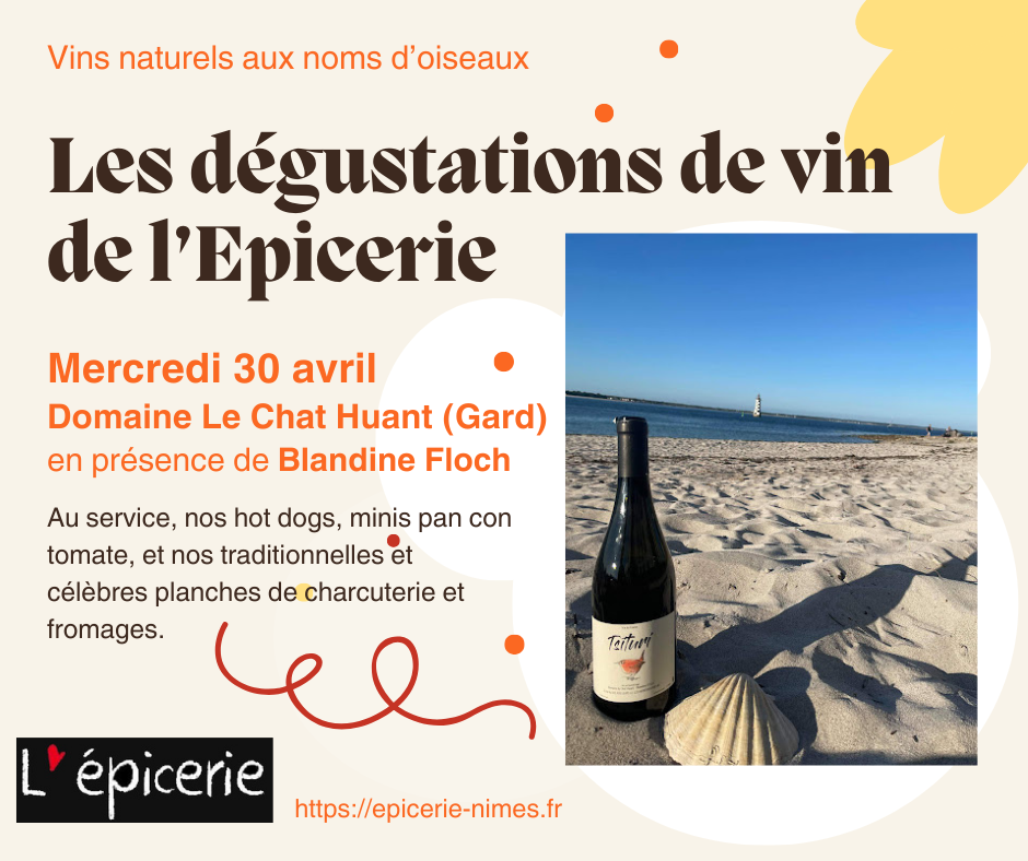 Les dégustations de l’Epicerie Blandine Floch